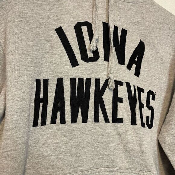 Iowa Hawkeyes J America Embroidered Logo Sweatshirt Soze Large - Picture 3 of 8